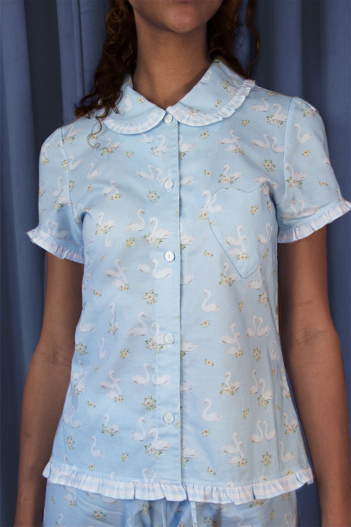 Blue Gingham- The Rosemary - Evewear