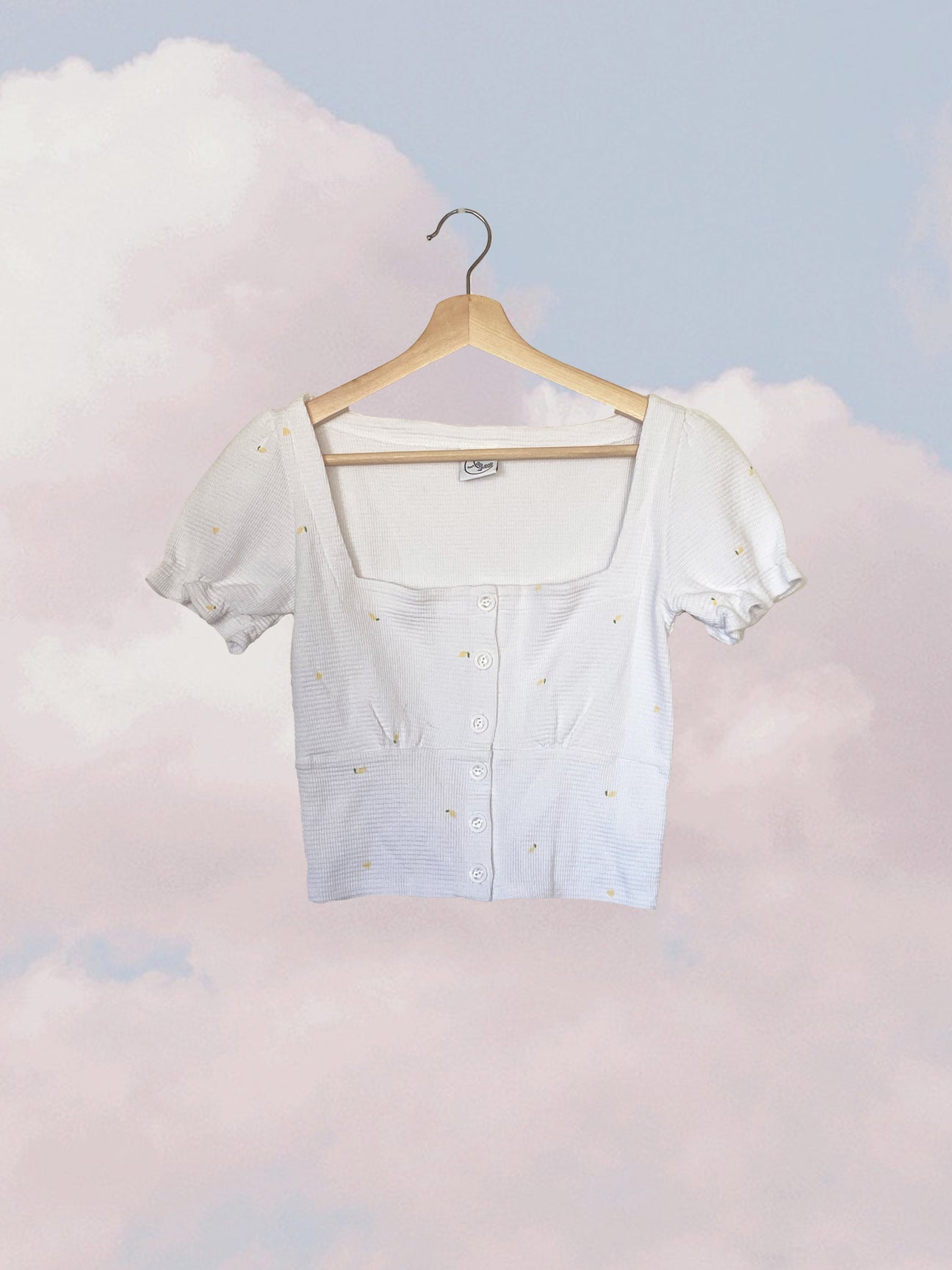 White/Lemon- The Taste Tee - Evewear