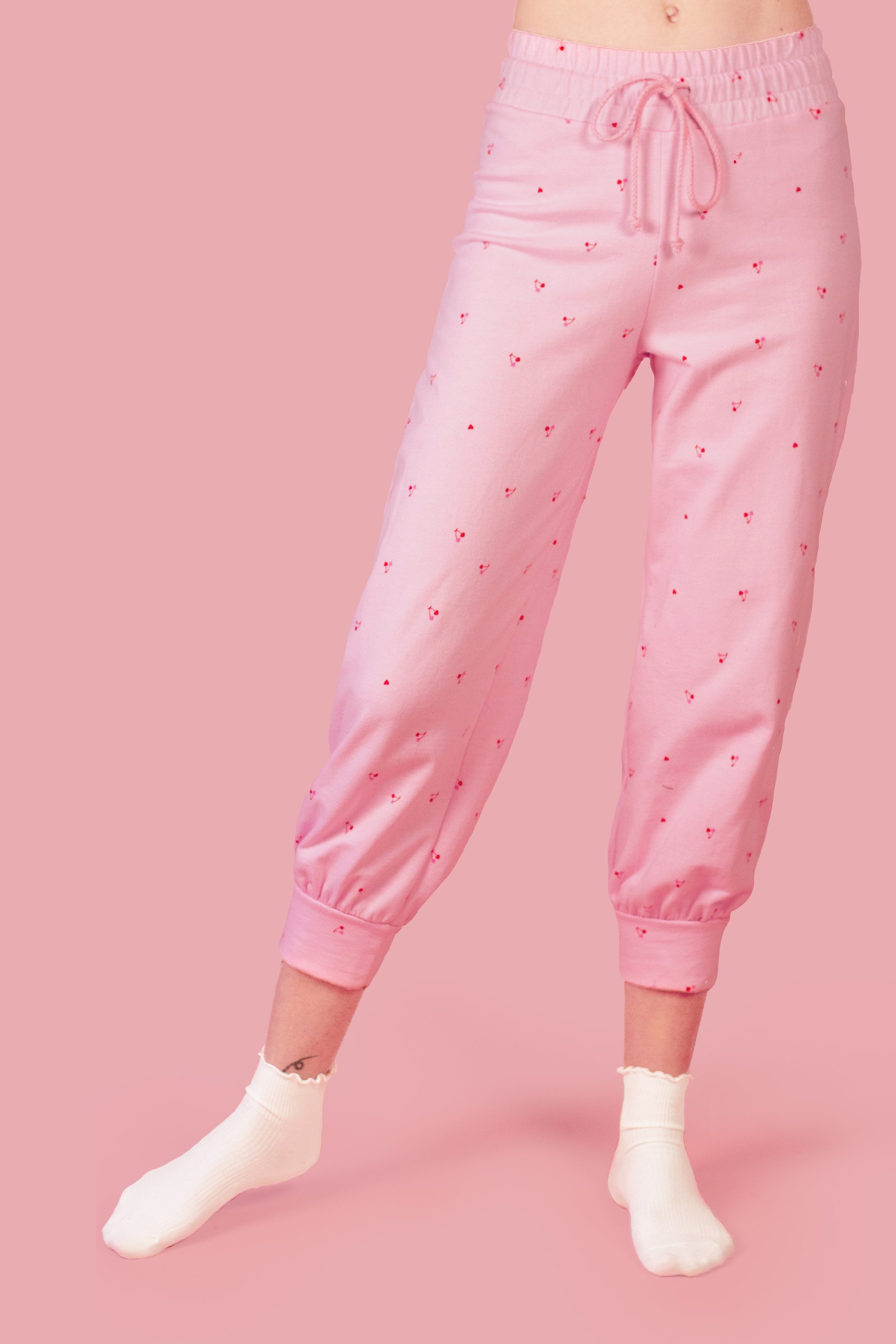 Pink/Cherry- The Sweetheart Pants - Evewear