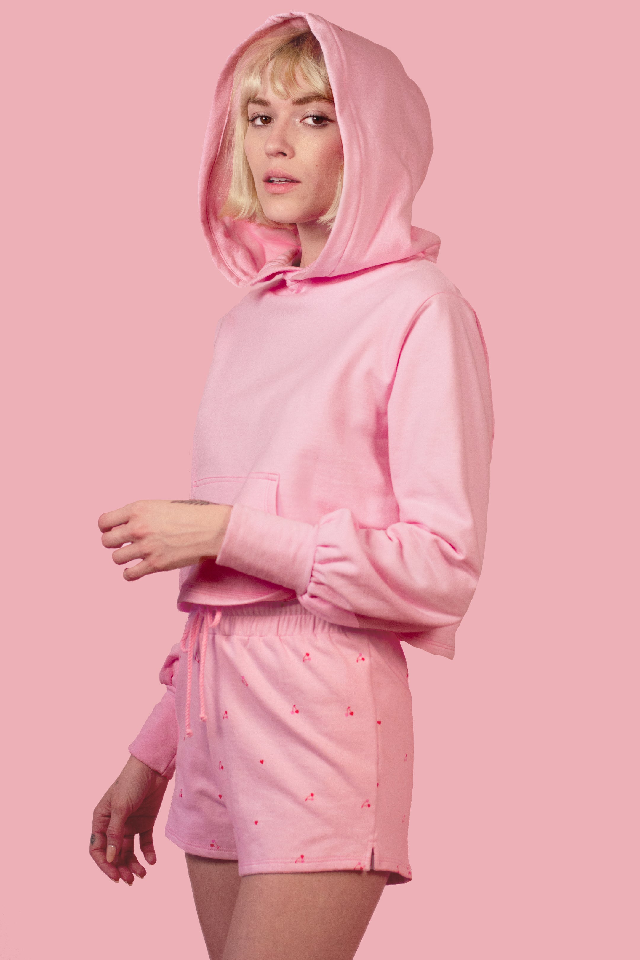 Pink/Cherry-The Sweetheart Shorts - Evewear